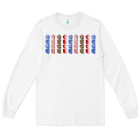 White american mama libbey glass Long Sleeve Tee - HRA Design Shop