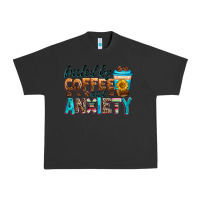 Pigment Black fueled by coffee and anxiety Urban Heavy Tee - Zillion Design Studio