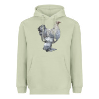 Matcha Brahma Chicken Heavyweight Hoodie - LillyAllenDesigns