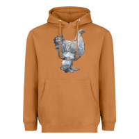 Meerkat Brahma Chicken Heavyweight Hoodie - LillyAllenDesigns