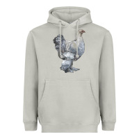 Moon Dust Brahma Chicken Heavyweight Hoodie - LillyAllenDesigns