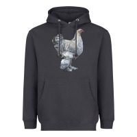 Smoke Brahma Chicken Heavyweight Hoodie - LillyAllenDesigns