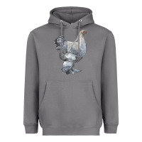 Storm Brahma Chicken Heavyweight Hoodie - LillyAllenDesigns