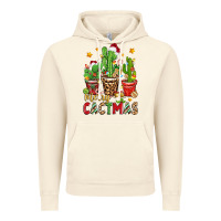 Vintage Artic christmas cactus merry cactmas Vintage Hoodie - Zillion Design Studio