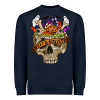 Navy sweet & sinister Heavyweight Sweatshirt - RanaPortraitStore