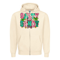 Sandshell salty hair sandy toes Zipper Hoodie - Jasminsmagicworld