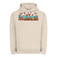 Pigment French Oak floral chihuahua dogs Urban Hoodie - Jasminsmagicworld