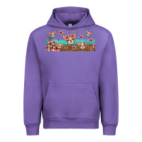 Tulip floral chihuahua dogs Urban Hoodie - Jasminsmagicworld