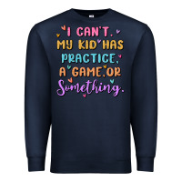 Navy sports mom Premium Sweatshirt - MaliasSmallBusiness