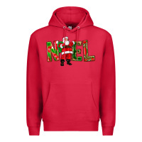 Cardinal Noel Santa Premium Hoodie - NancyCooperArtShop