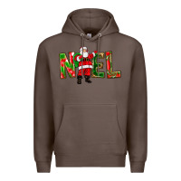 Coffee Noel Santa Premium Hoodie - NancyCooperArtShop