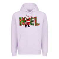 Lilac Noel Santa Premium Hoodie - NancyCooperArtShop