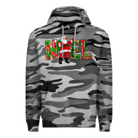 Slate Camo Noel Santa Premium Hoodie - NancyCooperArtShop