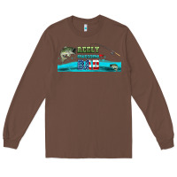 Chestnut reely awesome dad  libbey glass Long Sleeve Tee - HRA Design Shop