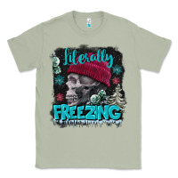 Matcha literally freezing skull Classic Tee - FaDigitalArtStudio
