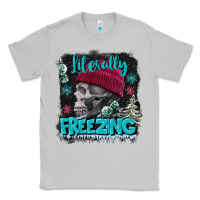 Moon Dust literally freezing skull Classic Tee - FaDigitalArtStudio