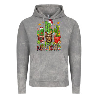 Cloud Rock christmas cactus feliz navidad Vintage Hoodie - Zillion Design Studio