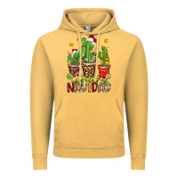 Vintage Mustard christmas cactus feliz navidad Vintage Hoodie - Zillion Design Studio