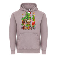 Vintage Zinc christmas cactus feliz navidad Vintage Hoodie - Zillion Design Studio