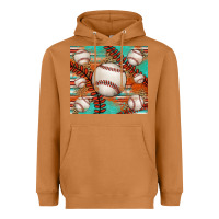 Meerkat baseball turquoise serape glitter tumbler Heavyweight Hoodie - Jasminsmagicworld