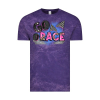 Cloud Purple go race Vintage Tee - Zillion Design Studio