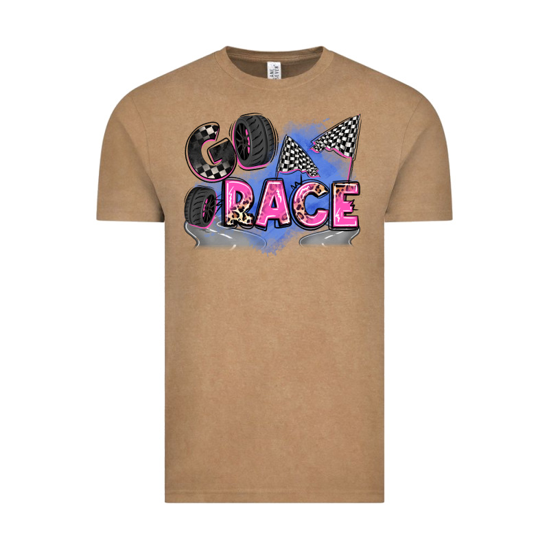 Go Race Vintage Tee by Zillion Design Studio | Teevron