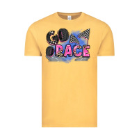 Vintage Mustard go race Vintage Tee - Zillion Design Studio