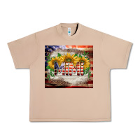 Burro patriotic mimi tumbler Urban Heavy Tee - BarkalooDesign