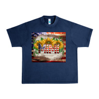 Navy patriotic mimi tumbler Urban Heavy Tee - BarkalooDesign