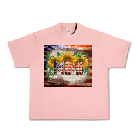 Salmon patriotic mimi tumbler Urban Heavy Tee - BarkalooDesign