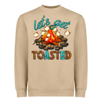 Mushroom lets get toasted Heavyweight Sweatshirt - texasbilliewilder