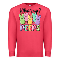 Cardinal what's up peeps Premium Sweatshirt - MaliasSmallBusiness