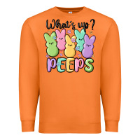 Carrot what's up peeps Premium Sweatshirt - MaliasSmallBusiness
