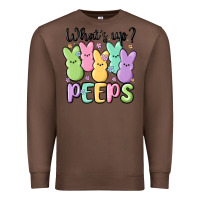 Chestnut what's up peeps Premium Sweatshirt - MaliasSmallBusiness