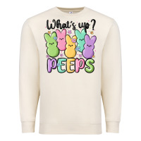 Sandshell what's up peeps Premium Sweatshirt - MaliasSmallBusiness