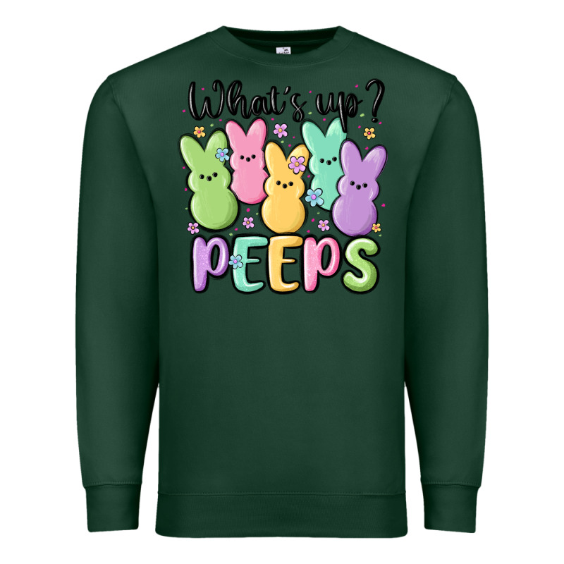 What's Up Peeps Premium Sweatshirt by MaliasSmallBusiness | Teevron