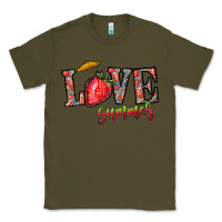 Army Green love summer Classic Tee - CowhideDigitalArt