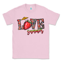 Bubblegum Pink love summer Classic Tee - CowhideDigitalArt