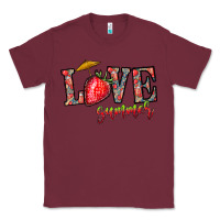 Burgundy love summer Classic Tee - CowhideDigitalArt
