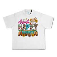 Lunar Rock drink happy thoughts Urban Heavy Tee - Zillion Design Studio
