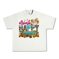 Pistachio drink happy thoughts Urban Heavy Tee - Zillion Design Studio