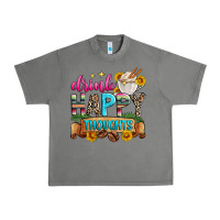 Tornado drink happy thoughts Urban Heavy Tee - Zillion Design Studio