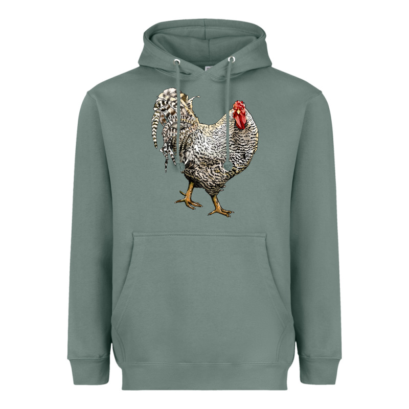 Dominique Rooster Heavyweight Hoodie by LillyAllenDesigns | Teevron