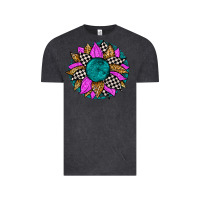 Vintage Black race sunflower Vintage Tee - Zillion Design Studio