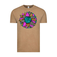 Vintage Coffee race sunflower Vintage Tee - Zillion Design Studio