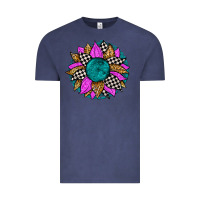 Vintage Denim race sunflower Vintage Tee - Zillion Design Studio