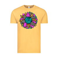 Vintage Mustard race sunflower Vintage Tee - Zillion Design Studio