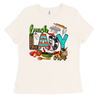 Bone lunch lady crew Ladies Tee - AdoDesignShop