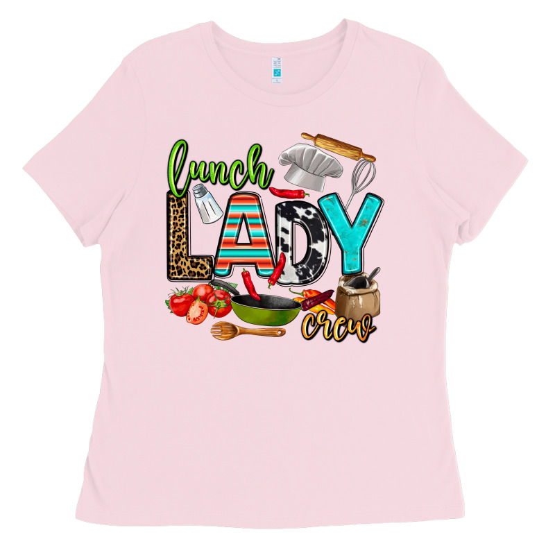 Lunch Lady Crew Ladies Tee by AdoDesignShop | Teevron