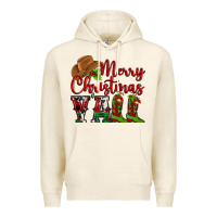 Tofu Merry Christmas Y'all Cowboy Premium Hoodie - MaliasSmallBusiness